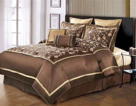 Amazon Francesca Embroidered 8pc Comforter Set Home Kitchen