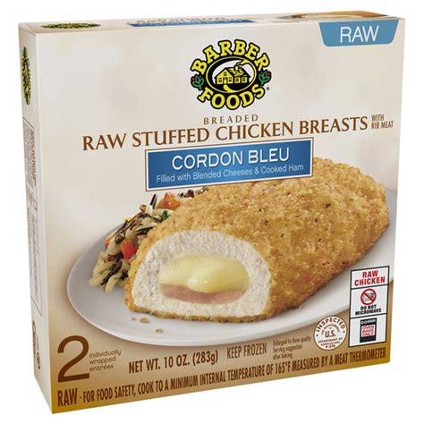 Barber Foods Stuffed Chicken Breasts Cordon Bleu Count Wegmans