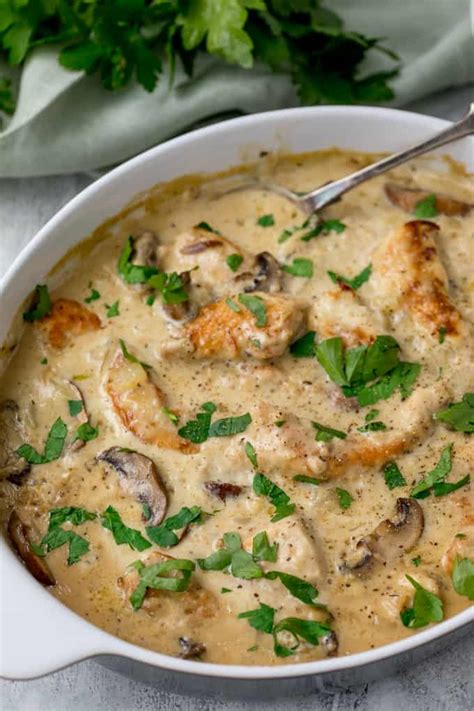 Our Most Shared Chicken and Cream Of Mushroom Casserole Ever – Easy ...