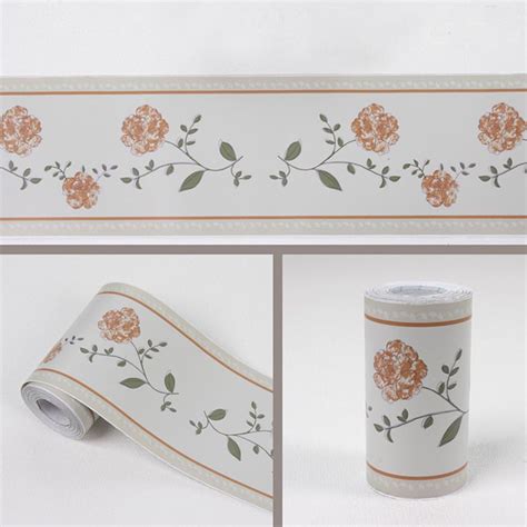 Yifely Vintage Rose Wallpaper Border Self Adhesive Wall Covering