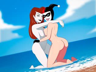 Harley Quinn Poison Ivy Lesbian Sex Luscious Hentai Manga Porn