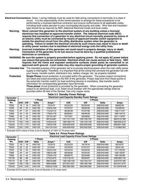 Baldor Generator Parts Manual