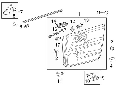 1988 Toyota 4Runner Door trim panel. (Front). SR5, w/o power ...