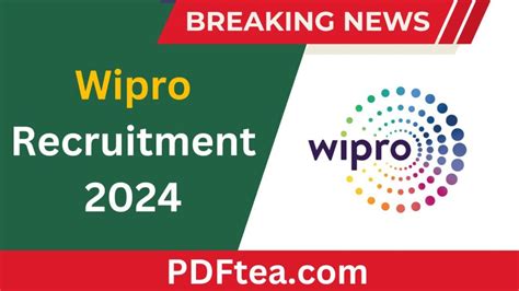 Wipro Recruitment 2024 Hiring For Developer At Wipro In Bengaluru