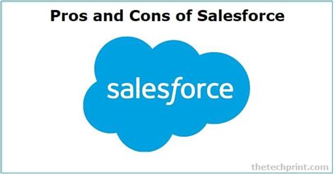 Pros And Cons Of Salesforce Rthetechprint