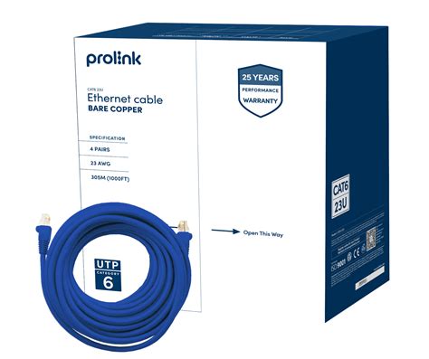 Prolink Cat6 23m Premier Series Cable