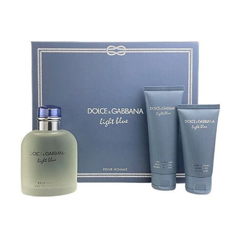 Dolce And Gabbana Light Blue 3pc Edt Set Belle Amore