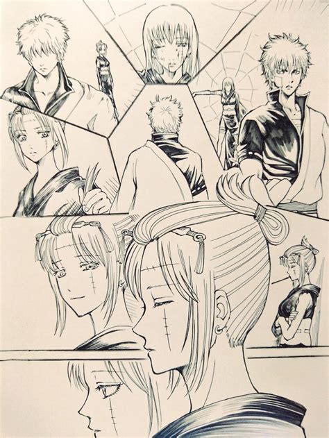 Pin On Gintsu Gintoki X Tsukuyo Gintama Male Sketch Sketches