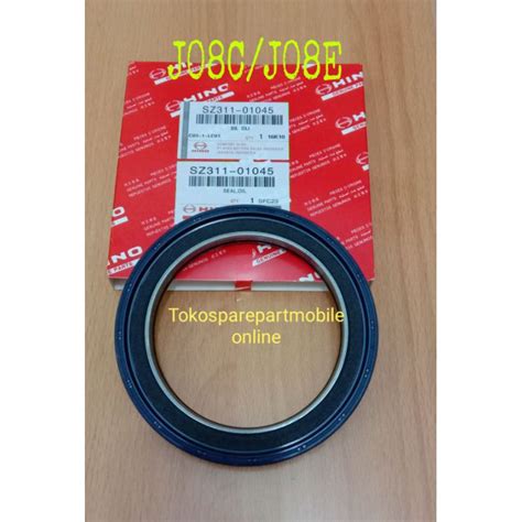 Jual Hino Fm Ti Oil Seal Crankshaft Kruk As Belakang Jo E Jo C Jo E