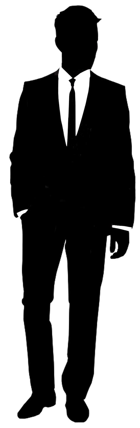 Suit Silhouette Shirt Informal Attire Gentleman Png Download 630