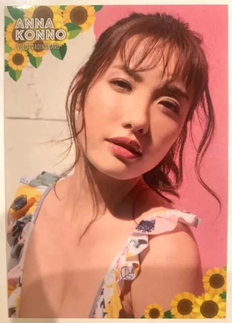 Anna Konno Card Vol Japan Gravure Costume Bikini Girl Japanese Idol Picclick