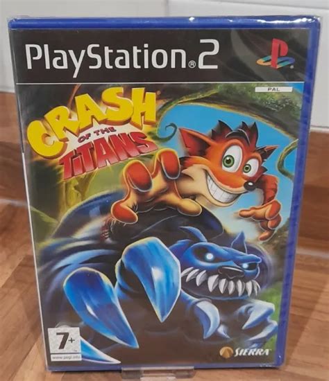 Crash Of The Titans Playstation 2 Mint Sealed New Case Ps2