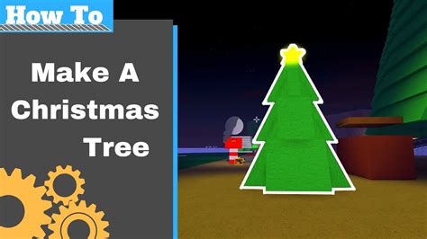 How To Build A Christmas Tree Lumber Tycoon 2 Roblox Youtube