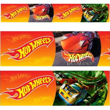 Border Adesivo Infantil Hot Wheels Elo