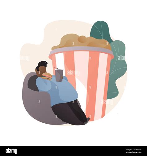 Overeating Addiction Abstract Concept Vector Illustration Stock Vector Image And Art Alamy