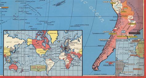 Old World War 2 Map Of The Pacific And Far East In 1942 By Stanley Tur