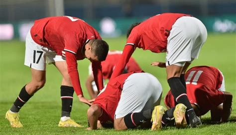 إبراهيم عادل يمنح التقدم للمنتخب الأولمبي ضد مالي بـ أمم أفريقيا