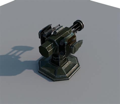 Tower defense Turret for Tower Defense style games 3D model | CGTrader