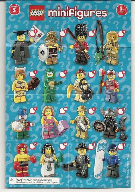 Lego Minifigures Collection Lego Costruzione Lego Fichi