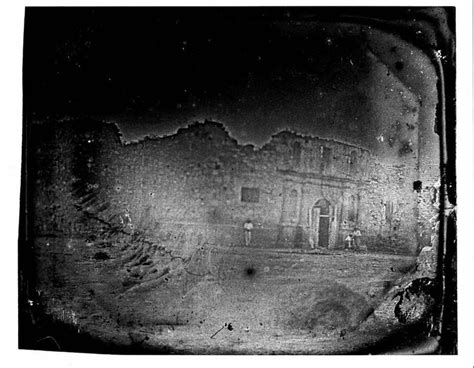 This is the earliest photo of the Alamo, taken about a decade after the ...