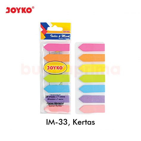 Jual Sticky Notes Kertas Joyko Im Panah Post Memo Stick It Note