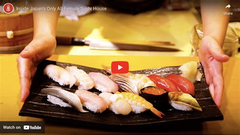 Inside Japans Only All Female Sushi House We Are Japan