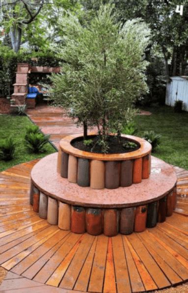 Ideas Hermosas Para Decorar Tu Jardin Con Tejas De Barro