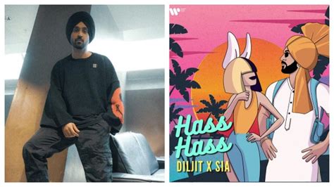 Diljit Dosanjh Sia Collaborate For ‘hass Hass ‘she Is Effortless And