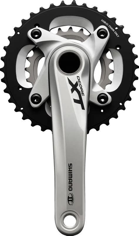 Shimano Deore Xt M Speed Compact Chainset Black