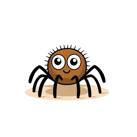 Premium Photo Simple And Cute Spider Drawing For Children