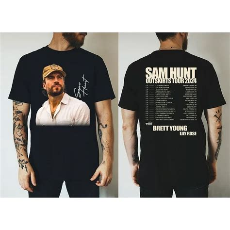 HOT NEW CIEN LUXURY Sam Hunt Graphic Shirt Sam Hunt 2024 Locked Up