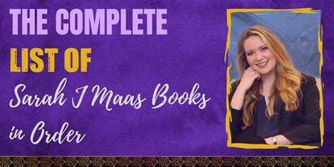 The Complete List Of Sarah J Maas Books In Order Hooked To Books