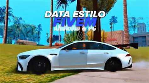 SAIU DATA MODIFICADA ESTILO FIVEM V11 Sem Bug De Render P SAMP SAMP