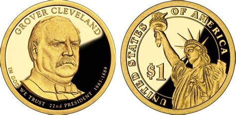 2012-S Proof Grover Cleveland 1st Term Presidential Dollar