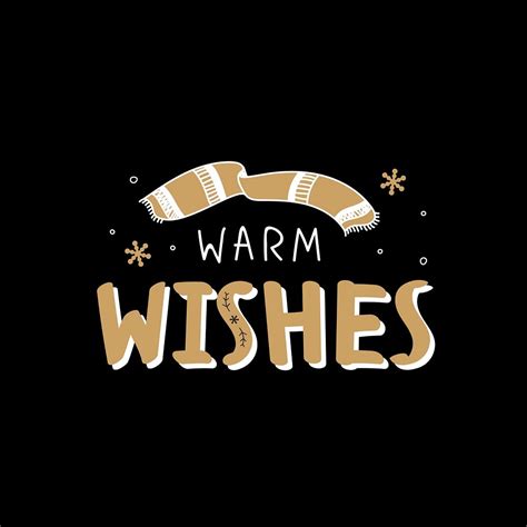 Christmas warm wishes greeting typography | Premium Vector - rawpixel