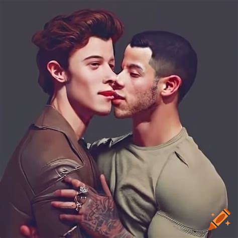 Shawn Mendes And Nick Jonas Together On Craiyon