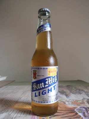 Borneotip: San Mig Light Beer