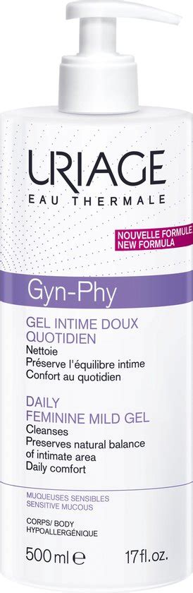 Uriage Gyn Phy Gel Fraicheur Hygiene Intime Ml Bol