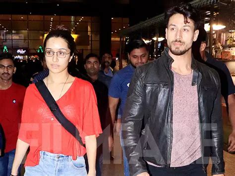 Shraddha Kapoor And Tiger Shroff Return From The Shoot Of Baaghi