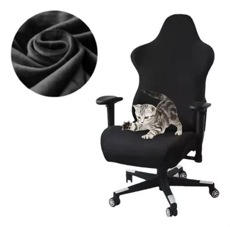 Capa Cadeira Gamer Em Suede Protege Contra Unhas De Gatos