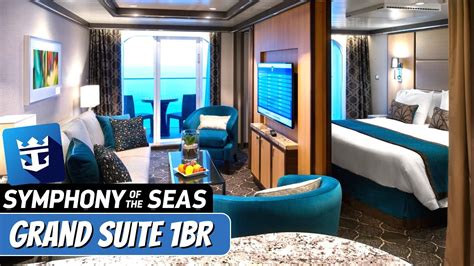 Symphony Of The Seas Grand Suite 1 Bedroom Tour Review 4K Royal