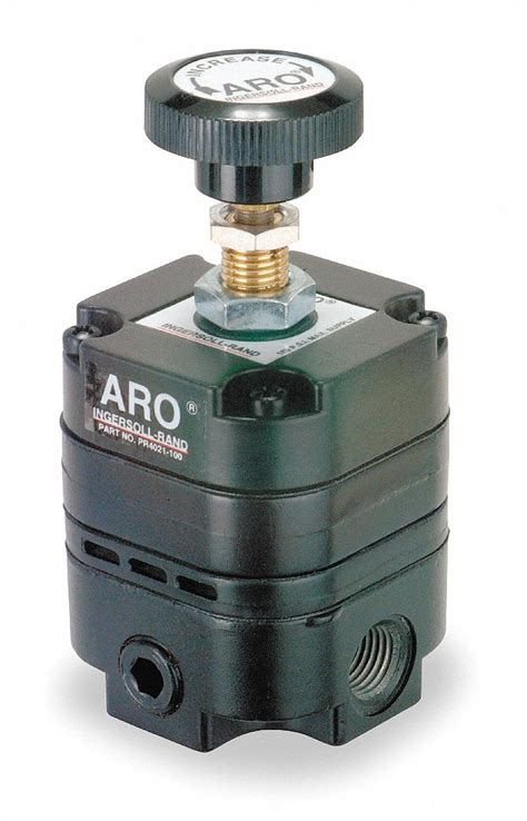 ARO 3 8 In Precision Air Regulator 14 Cfm Max Flow Regulators