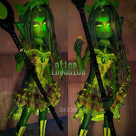 Dti Alien Invasion Alien Invasion Themed Outfits Combo Dress