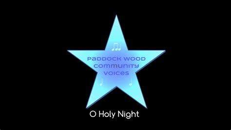 O Holy Night Sing Along Teach Track Youtube