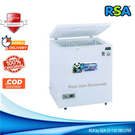 Jual CHEST FREEZER RSA By GEA CF 110 Cooler Box 100 Liter Low Watt