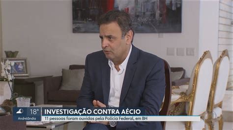 Vídeo Polícia Federal investiga esquema de propina de Aécio Neves