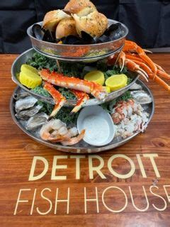 Ultimate Shellfish Tower - Detroit Fish House