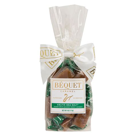 Caramels Gift Bag - 4 oz by Bequet Confections (8 Flavors)