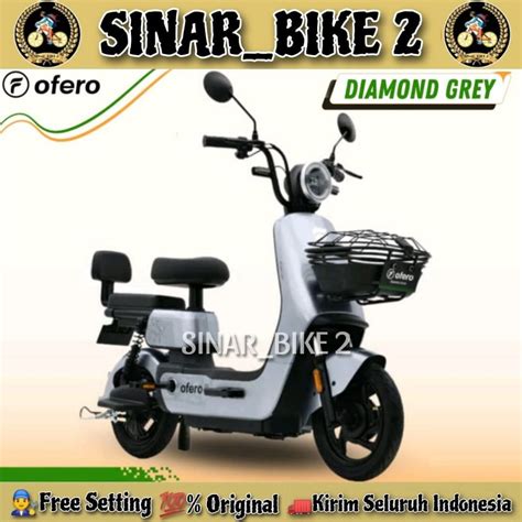 Jual Sepeda Listrik Ofero Galaxy 500 Watt Electric E Bike Shopee