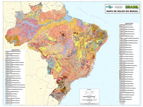 BLOG Técnico em Agronegócio AgroNotíciasMS Mapa de solos do Brasil